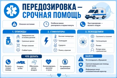 Помощь при передозировке в Хотьково