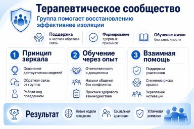 Терапевтическое сообщество в Хотьково