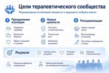 Терапевтическое сообщество в Хотьково